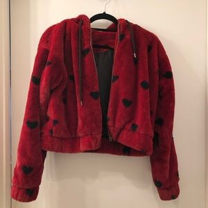 Heart Polka Dot Sweater